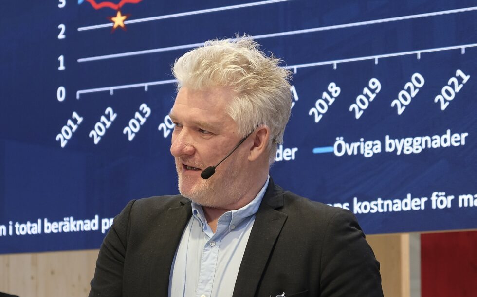 Tor Borg, analyschef på Byggfakta. Foto: Henrik Ekberg