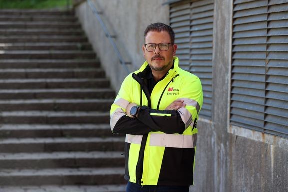 Emil Persson, Byggnads avtalssekreterare. Foto: Byggnads