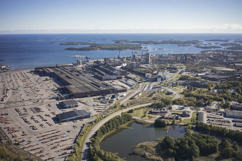 SSAB i Oxelösund. Foto: SSAB