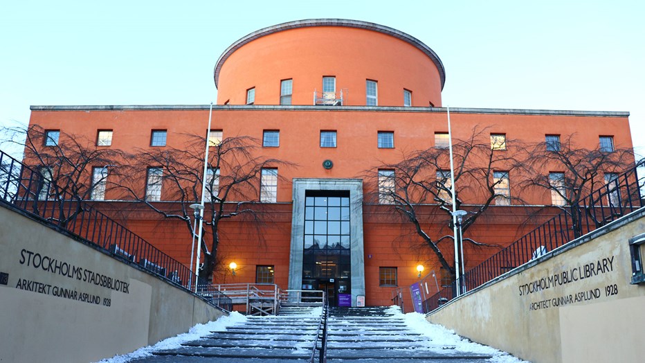 Stadsbiblioteket i Stockholm rustas upp av Skanska. Foto: Skanska