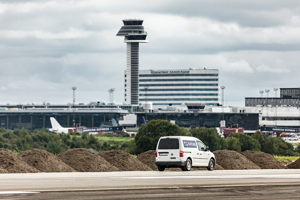 Sveab har under flera år utfört anläggningsprojekt åt Swedavia och nu får de ett nytt uppdrag på Arlanda - det största projektet i veckans upphandilngar.