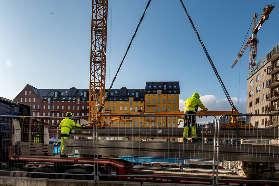 45 bygg- och anläggningsbolag försattes i konkurs förra veckan, enligt en sammanställning från Kreditrapporten. (Genrebild). Foto: Getty Images