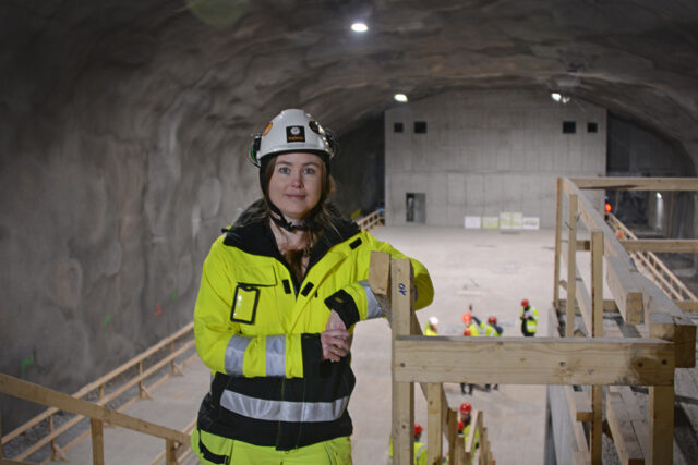 Station Sofia tar form – 100 meter under marken