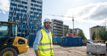 Robert Wennberg, Balticgruppen, vid Östra station i umeå