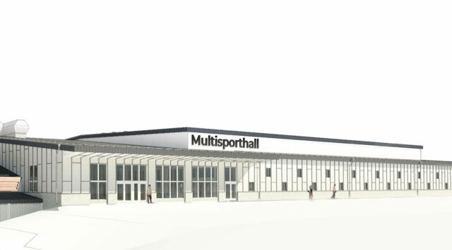 De bygger ny multisportshall i Örnsköldsvik