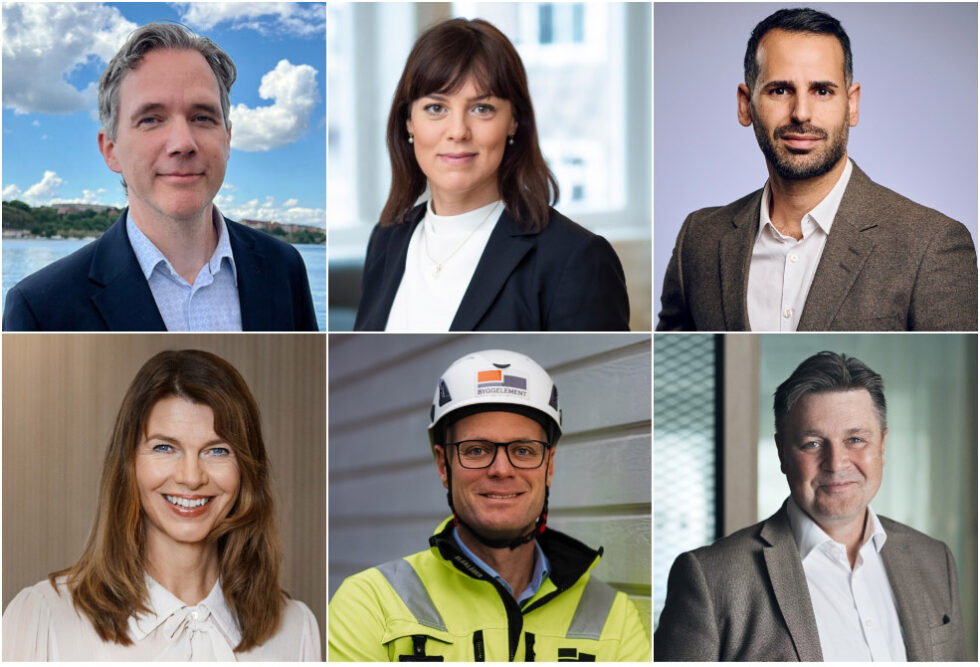 Några av de som byter jobb är Jon Johnsson, Bonava, Karin Comstedt Webb, Heidelberg Materials Betong Sverige, Ninos Lahdo, Svevia, Linda Pålsson Afry, Mattias Olsson, Byggelement och Anders Frisell Stena Fastigheter.